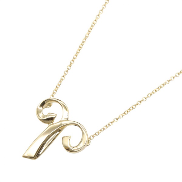 TIFFANY＆CO Aries Necklace Pendant 18KYG Yellow Gold Used Women