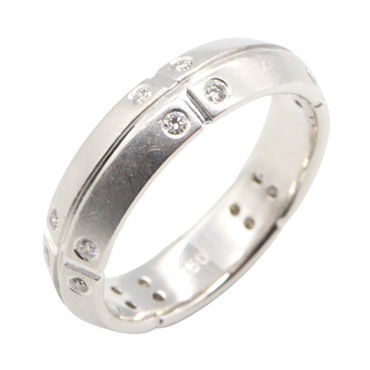 TIFFANY＆CO Streamerica Diamond Ring #5.75 US size 18KWG White Gold Used