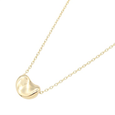 TIFFANY＆CO Bean Necklace pendant 18K Yellow Gold Used
