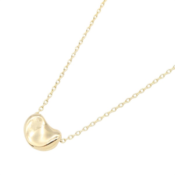 TIFFANY＆CO Bean Necklace pendant 18K Yellow Gold Used