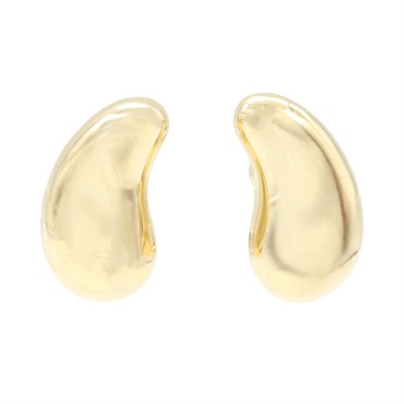 TIFFANY＆CO Bean Earring 18KYG Yellow Gold Used Women