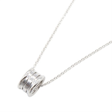 BVLGARI B-zero1 Necklace Pendant 18KWG White Gold Used Unisex 40㎝