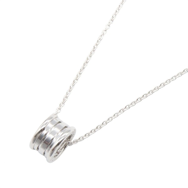 BVLGARI B-zero1 Necklace Pendant 18KWG White Gold Used Unisex 40㎝