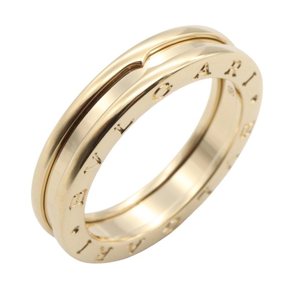 BVLGARI B-zero1 Ring 1 band 18KYG Yellow Gold Used unisex US size 8.5 #59