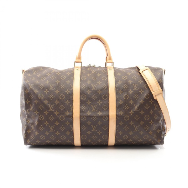 LOUIS VUITTON Keepall Bandouriere 55 shoulder hand bag M41414 Monogram leather
