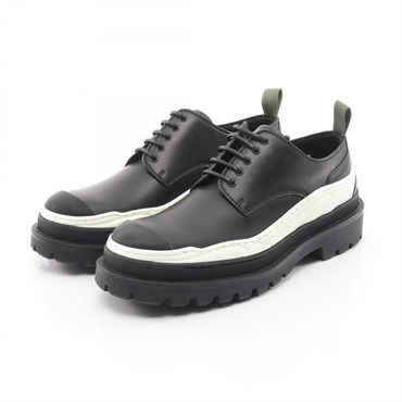 Dior × SACAI Explorer Derby Seakers leather Black White Used mens size 42