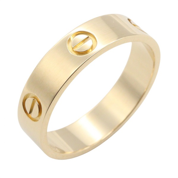CARTIER Love Ring 18KYG Yellow Gold Used Women US size #10.75 #64