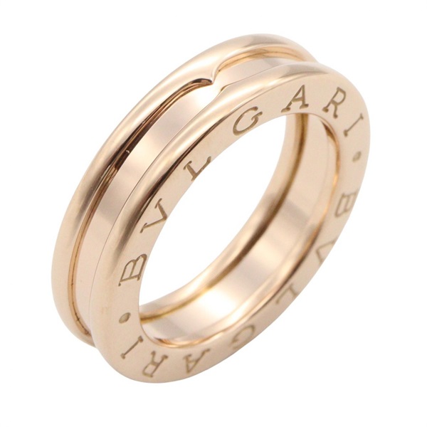 BVLGARI B-zero1 1 Band Ring 18KRG Pink Rose Gold Used Women US size #3.75 #47