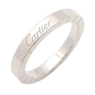 CARTIER Lanieres R Ring 18KWG White Gold Used Women US size #7 #55