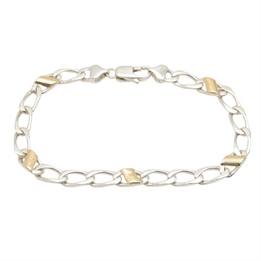 TIFFANY＆CO Bracelet Bangle 18KYG Yellow Gold Silver 925 Silver Used Unisex