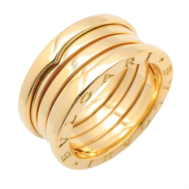 BVLGARI B-zero1 4 bands Ring 18KYG Yellow Gold Used #57 US Size 7.75