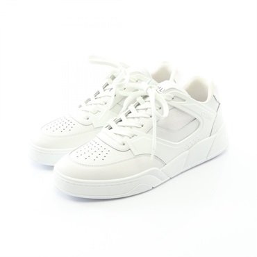 CELINE CT-09 Lace-up Sneakers Shoes 361564995C01OP41 leather White NEW mens #41