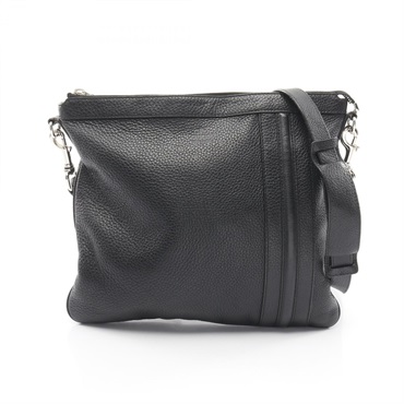 GUCCI Shoulder Crossbody Bag 233329 leather Black Used unisex