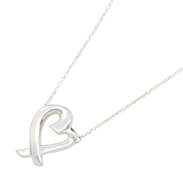 TIFFANY＆CO Loving Heart Necklace Pendant Silver925 Used women