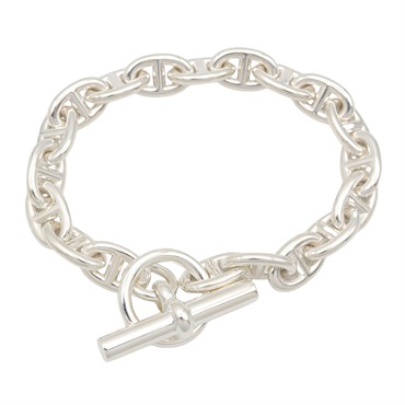 HERMES Chaine dancre PM 19 links Bracelet Silver925 Silver Used unisex