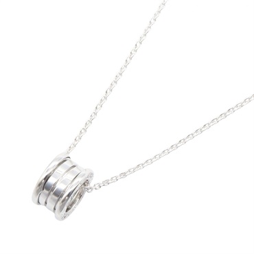 BVLGARI B-zero1 Necklace Pendant 18KWG White Gold Used women