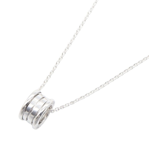 BVLGARI B-zero1 Necklace Pendant 18KWG White Gold Used women