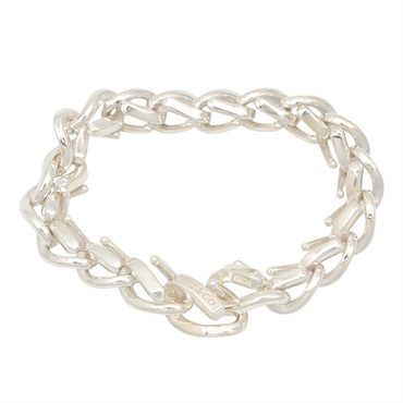 TIFFANY＆CO Forge link Medium Bracelet Silver925 Used unisex