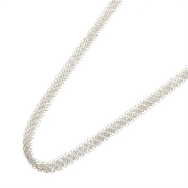 TIFFANY＆CO Mesh Necklace Silver925 Silver Used Women
