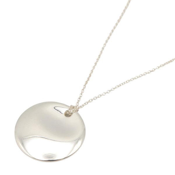 TIFFANY＆CO Round Necklace Pendant Silver925 Used Unisex