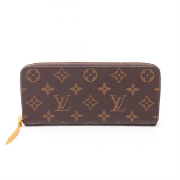 LOUIS VUITTON Portefeuille Clemence Long wallet M60744 Monogram canvas Mimosa LV