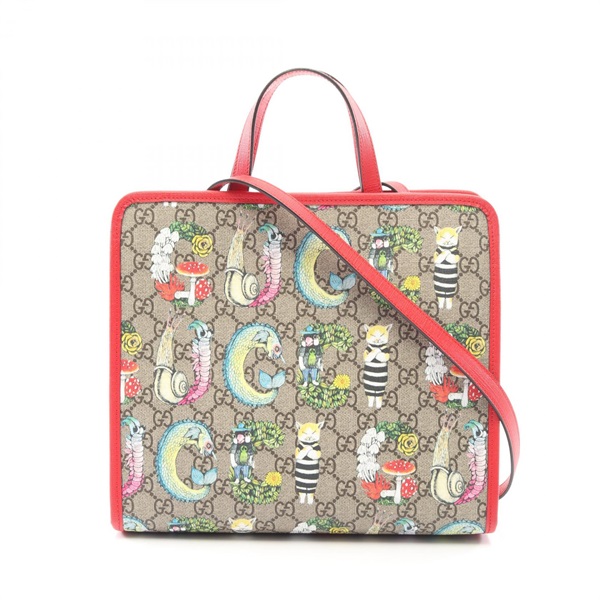 GUCCI Children's GUCCI × Higuchi Yuko GG Supreme Kids 2-Way Tote Bag 612992