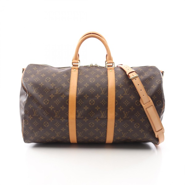 LOUIS VUITTON Keepall Bandouliere 50 shoulder hand bag M41416 Monogram leather