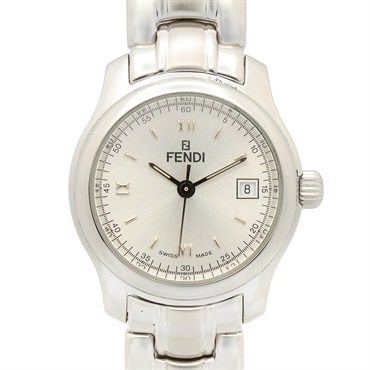 FENDI Wrist Watch 210L Quartz Stainless Steel White Used Women