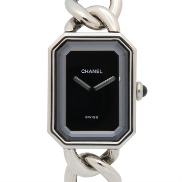 CHANEL Premiere M Wrist Watch H0452 Quartz Stainless Steel Used Women