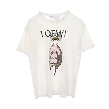 LOEWE × STUDIO GHIBLI Spirited Away T-shirt S928Y22J08 cotton White Used mens #S