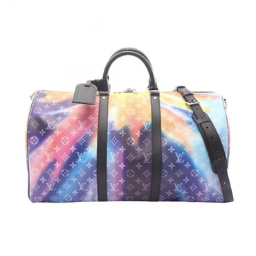 LOUIS VUITTON Keepall Bandouliere 50 travel bag M45942 Monogram Sunset leather
