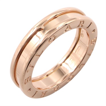 BVLGARI B.zero1 1 Band Ring 18KRG Pink Rose Gold Used Women US size #6.75 #54