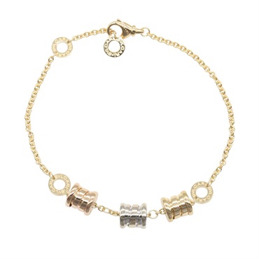 BVLGARI B.zero1 Element Bracelet 18K Yellow White Pink Rose Gold Used Women