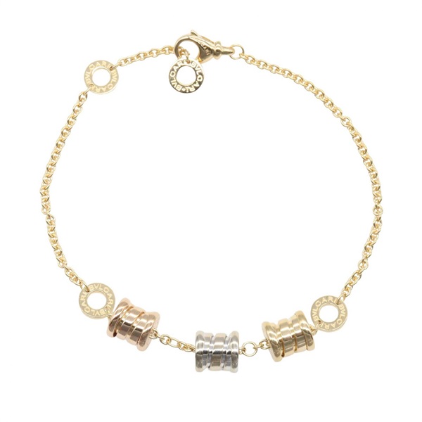 BVLGARI B.zero1 Element Bracelet 18K Yellow White Pink Rose Gold Used Women