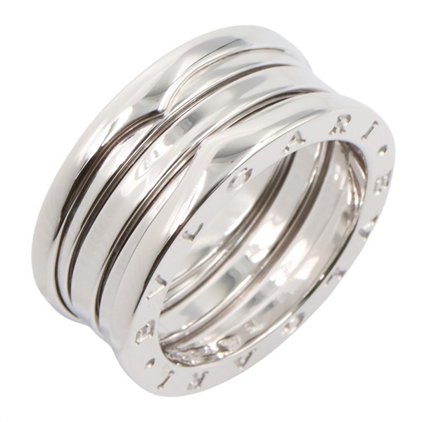 BVLGARI B.zero1 4 Bands Ring 18KWG White Gold Used Women US size #6.5 #54