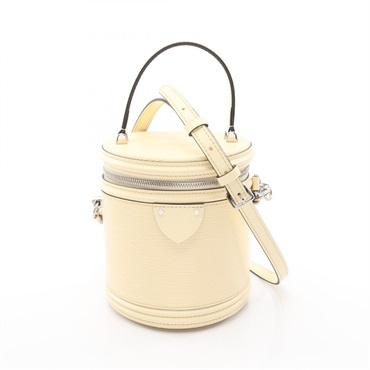 LOUIS VUITTON Cannes shoulder crossbody vanity Handbag Epi leather Vanille Used