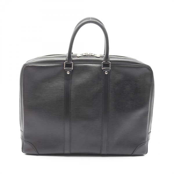 LOUIS VUITTON Porte Documan Voyage Business bag M59162 Epi leather Black Used
