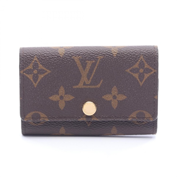 LOUIS VUITTON Multicles 6 Key holder case M62630 Monogram canvas Brown Used LV