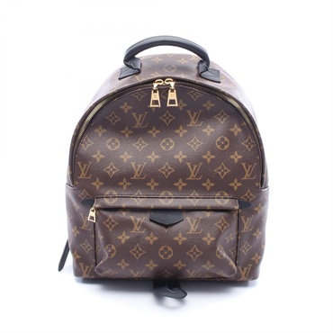LOUIS VUITTON Palm Springs Backpack MM M41561 Monogram canvas leather Brown Used