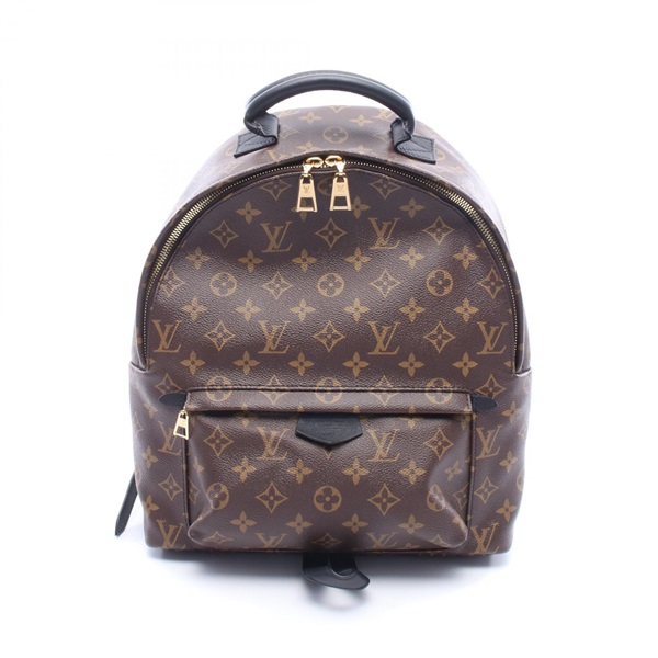 LOUIS VUITTON Palm Springs Backpack MM M41561 Monogram canvas leather Brown Used