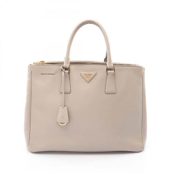 PRADA SAFFIANO LUX Tote Handbag BN1786 Saffiano leather Beige Used Women
