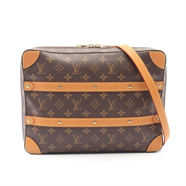 LOUIS VUITTON Soft Trunk Messenger MM Legacy Shoulder Bag M44754 Monogram Used