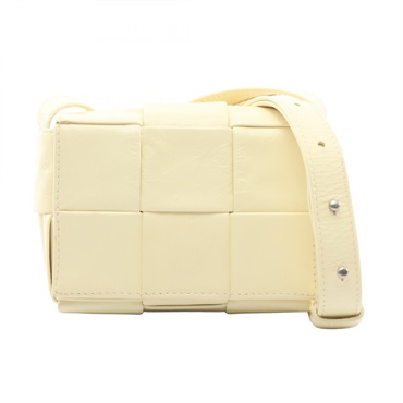 BOTTEGA VENETA Maxi Intrecciato Cassette Mini crossbody Shoulder Bag leather