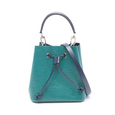 LOUIS VUITTON Neo Noe BB Shoulder Handbag M53612 Epi leather Green Navy Used LV