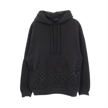 LOUIS VUITTON Circle Cut Sweatshirt Monogram Hoodie #L RM211Q RLE HKY43W cotton