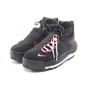 NIKE Sacai Magmascape Sneakers Shoes #27cm FN0563-001 Suede Fabric Black mens