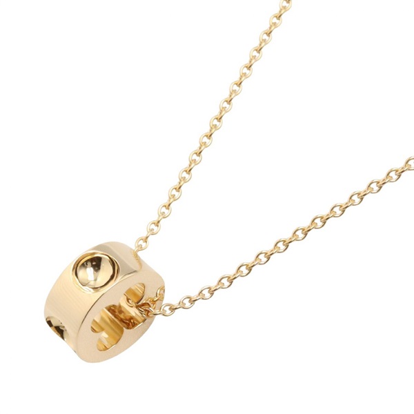 LOUIS VUITTON Pendentif Necklace Pendant 18KYG Yellow Gold Used Women LV