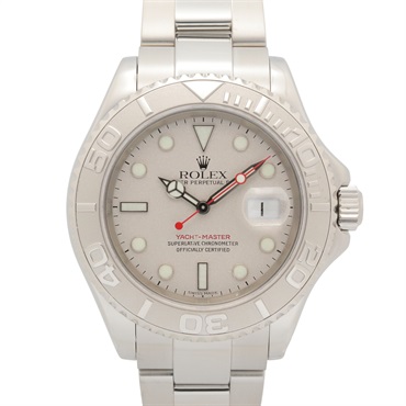 ROLEX Yacht master Rolesium K-series Wrist Watch 16622 AT Platinum SS Used mens
