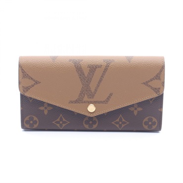 LOUIS VUITTON Portefeuille Sarah Bifold Wallet M80726 Monogram Giant Reverse LV