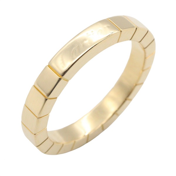 CARTIER Lanieres Ring 18KYG Yellow Gold Used women US size 5.75 #52